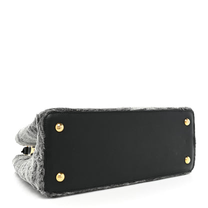 Louis Vuitton Astrakhan Capucines MM Gray 4 of 12