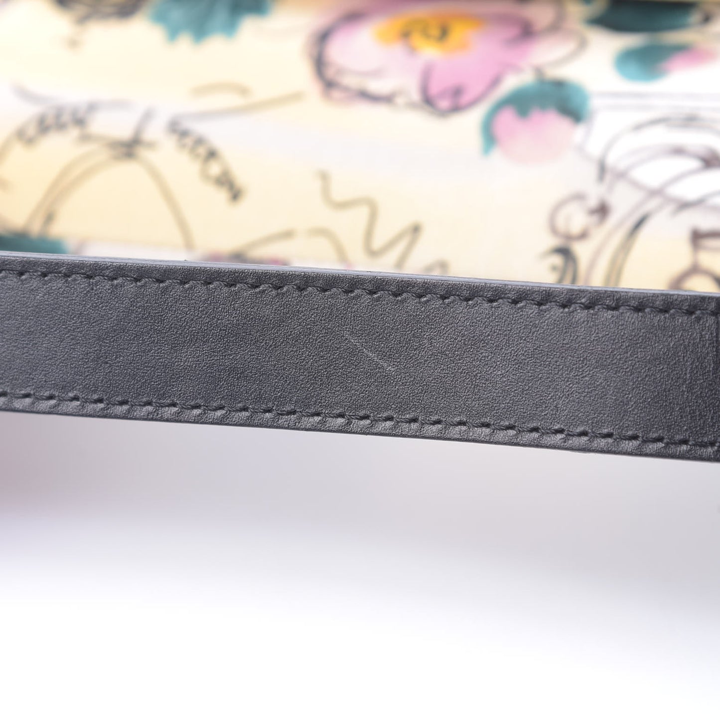Canvas Paris 50s Saddle Bag Multicolor