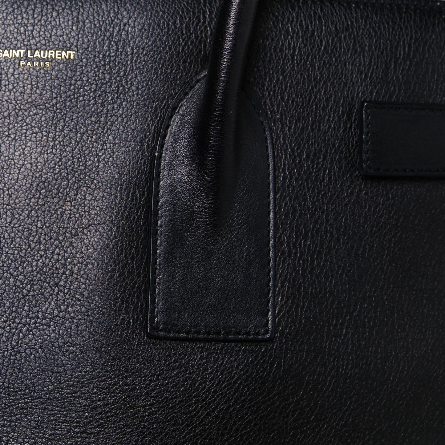 Calfskin Large Sac De Jour Carryall Black