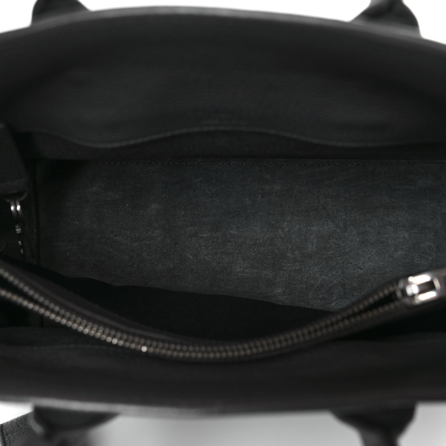 Saint Laurent Grained Calfskin Baby Sac De Jour Souple Coal 6 of 11