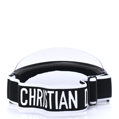 Christian Dior Mirrored DiorClub1 Sun Visor Black 3 of 4