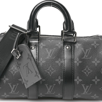 Louis Vuitton Reverse Monogram Eclipse Keepall Bandouliere 25 7 of 9