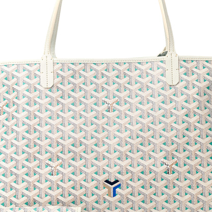 Goyard Goyardine Saint Louis Claire Voie GM White Opaline 8 of 10