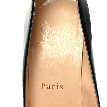 Christian Louboutin Patent Pigalle Follies 100 Pumps 37 Black 7 of 8