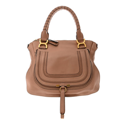 Chloe Calfskin Medium Marcie Satchel Nude 1 of 14
