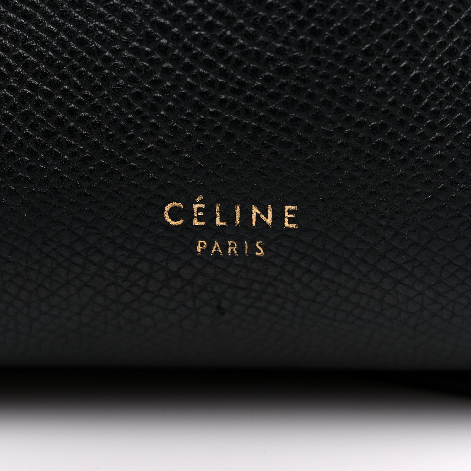 Celine Grained Calfskin Micro Belt Bag Black 6 of 11