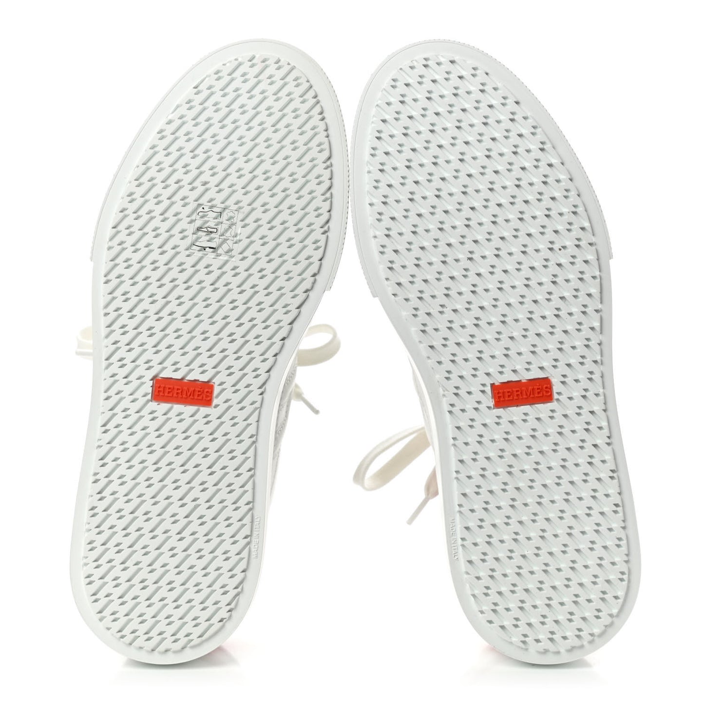 Calfskin Deep Sneakers 37 White Lipstick Red