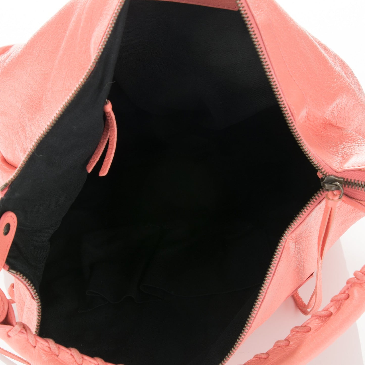 Agneau Classic Hardware Day Hobo Rose Azalee