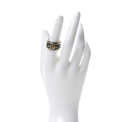 David Yurman Sterling Silver 14K Yellow Gold Citrine Rhodolite Garnet 15mm Renaissance Ring 54 7 2 of 4