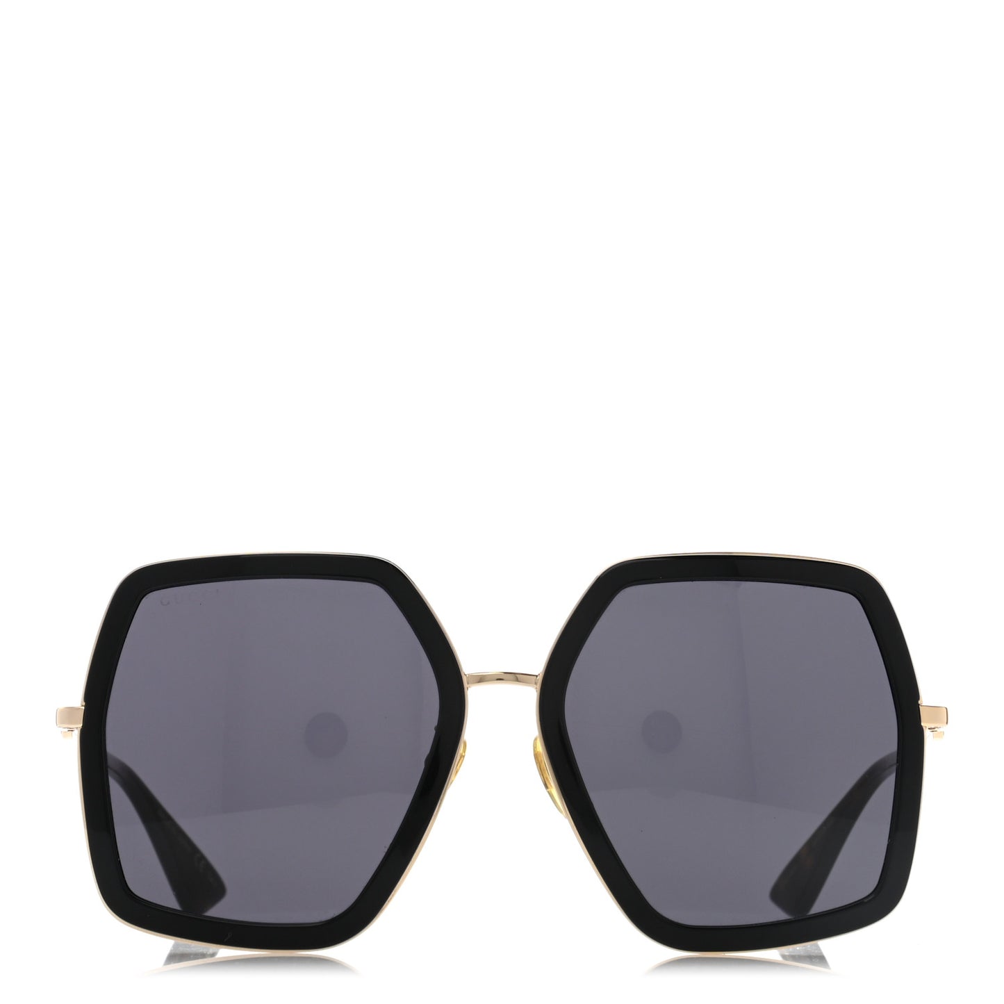 Acetate Oversize Square Frame GG0106S Sunglasses Black