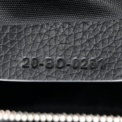 Christian Dior Grained Calfskin Mens Mini Saddle Bag Black 7 of 10