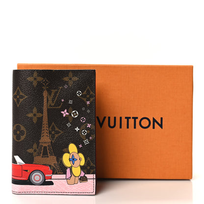 Louis Vuitton Monogram 2019 Christmas Animation Passport Cover Rouge 7 of 7