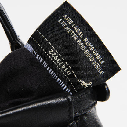 Fendi Nappa Micro Peekaboo Iconic Satchel Black 5 of 8