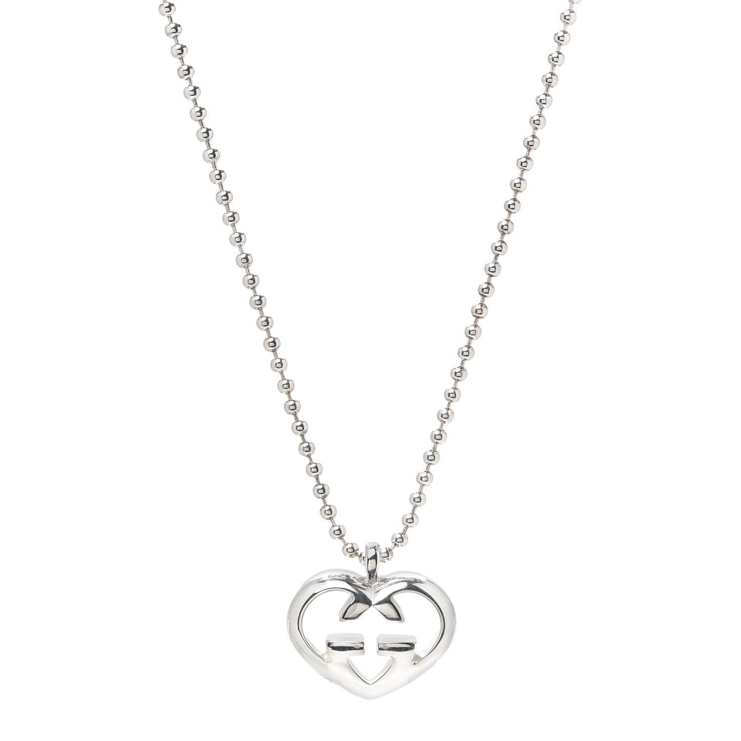Sterling Silver Britt Heart Pendant Necklace