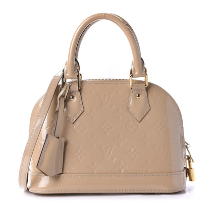 Louis Vuitton Vernis Alma BB Dune 1 of 12