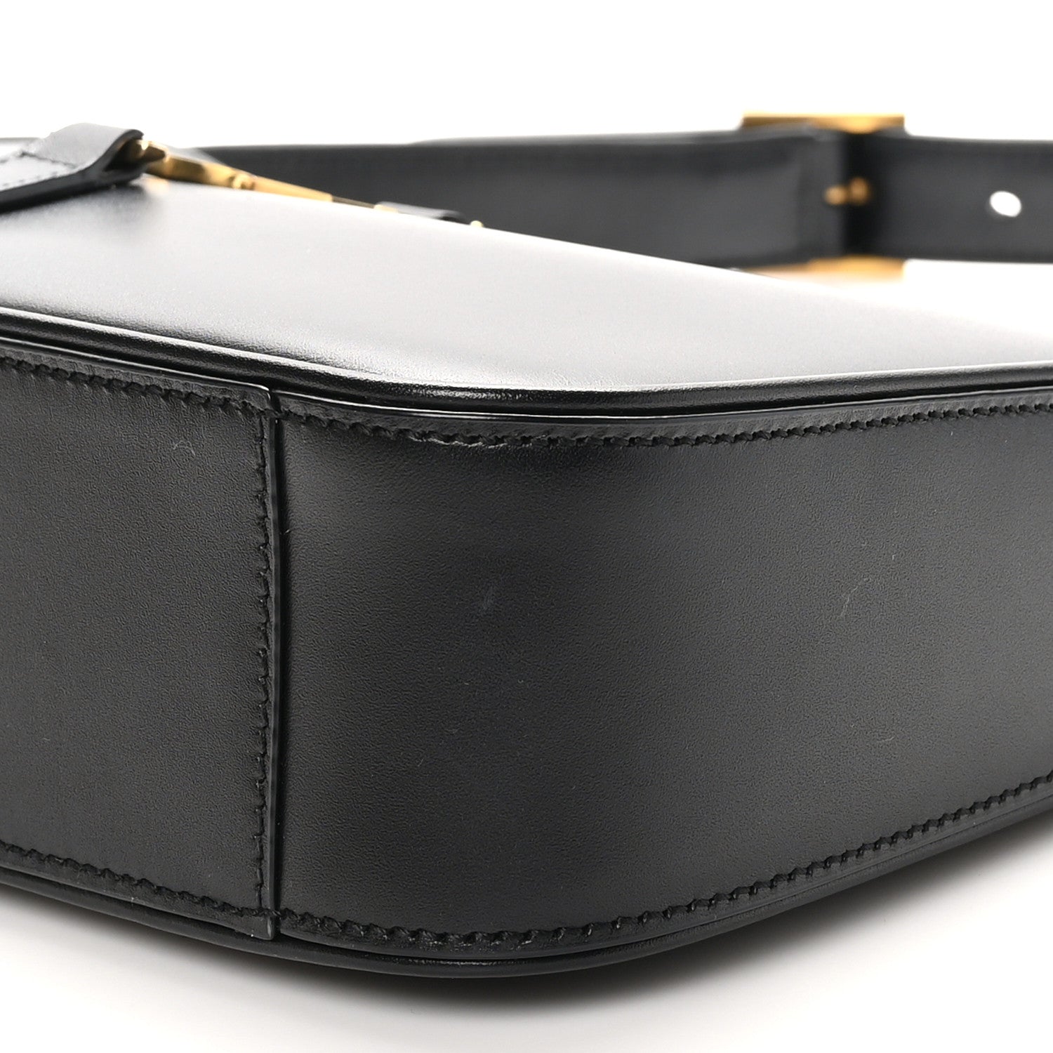 Saint Laurent Smooth Calfskin Le 5 A 7 Hobo Black 9 of 10