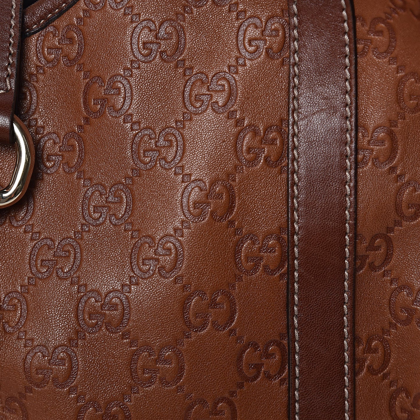 Guccissima Large Joy Shoulder Bag Brown