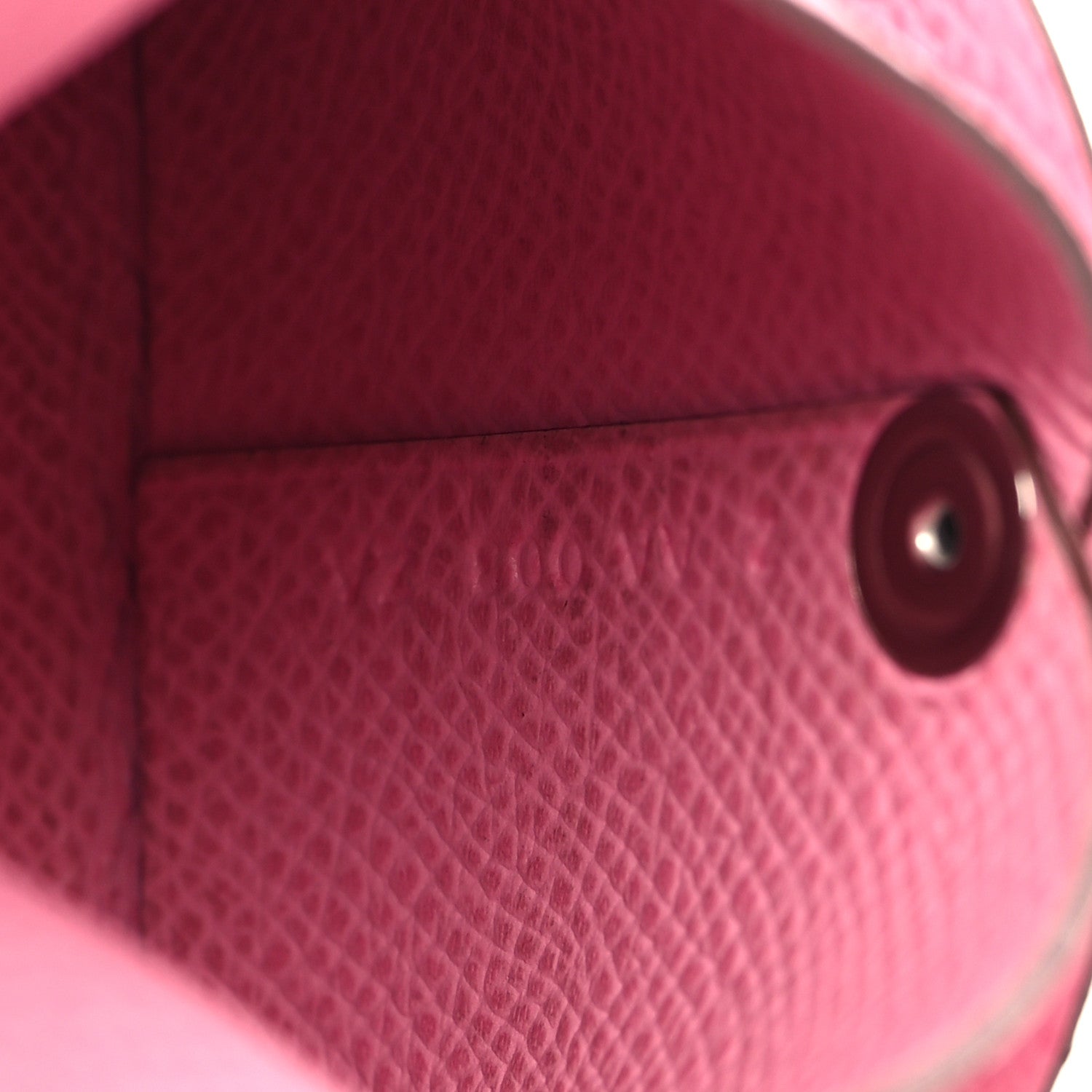 Hermes Epsom Bastia Coin Purse 5P Pink 7 of 7