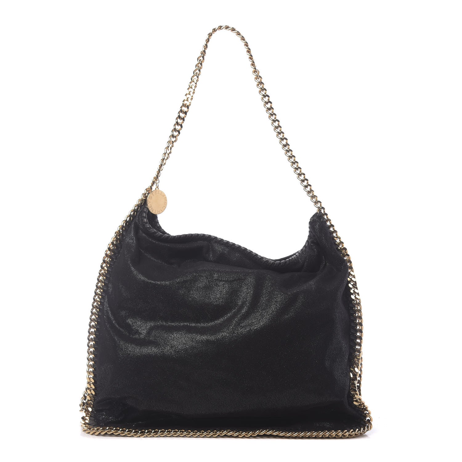 Stella McCartney Shaggy Deer Falabella Hobo Black 1 of 10
