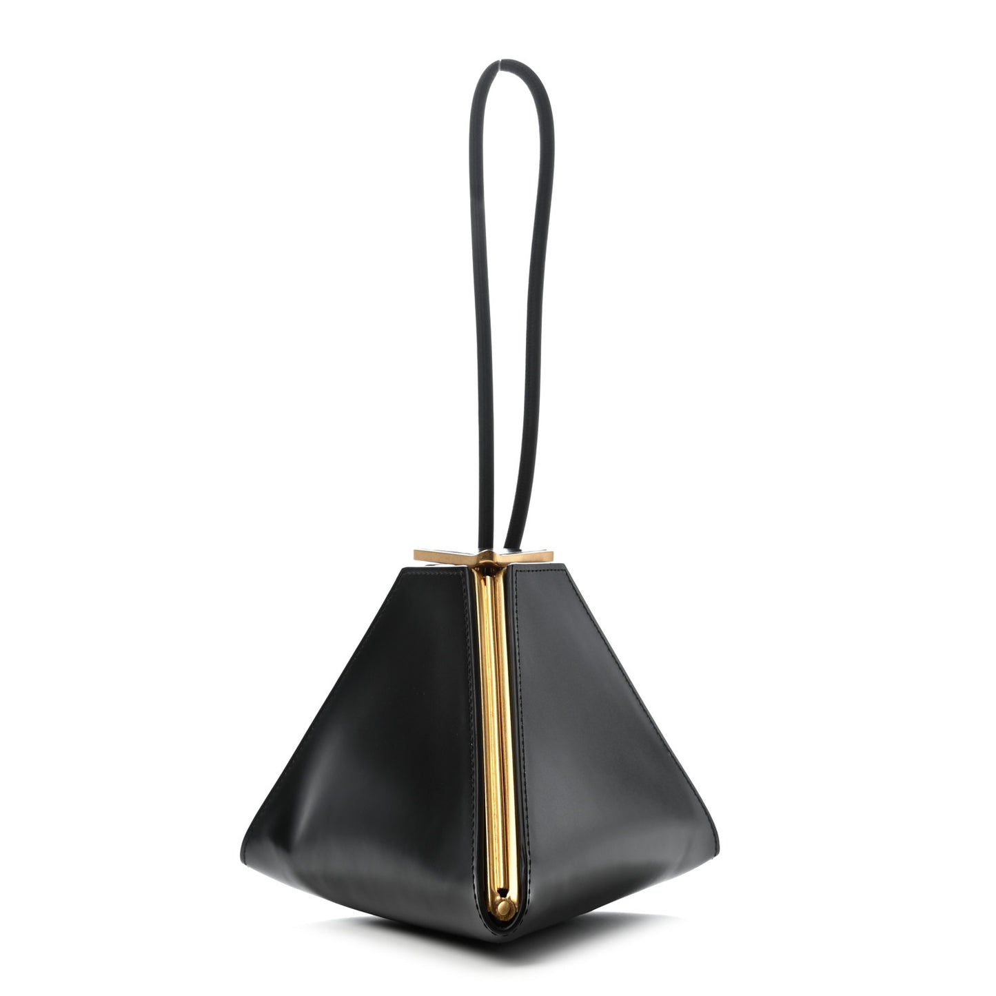 Calfskin Pyramid Bag Black