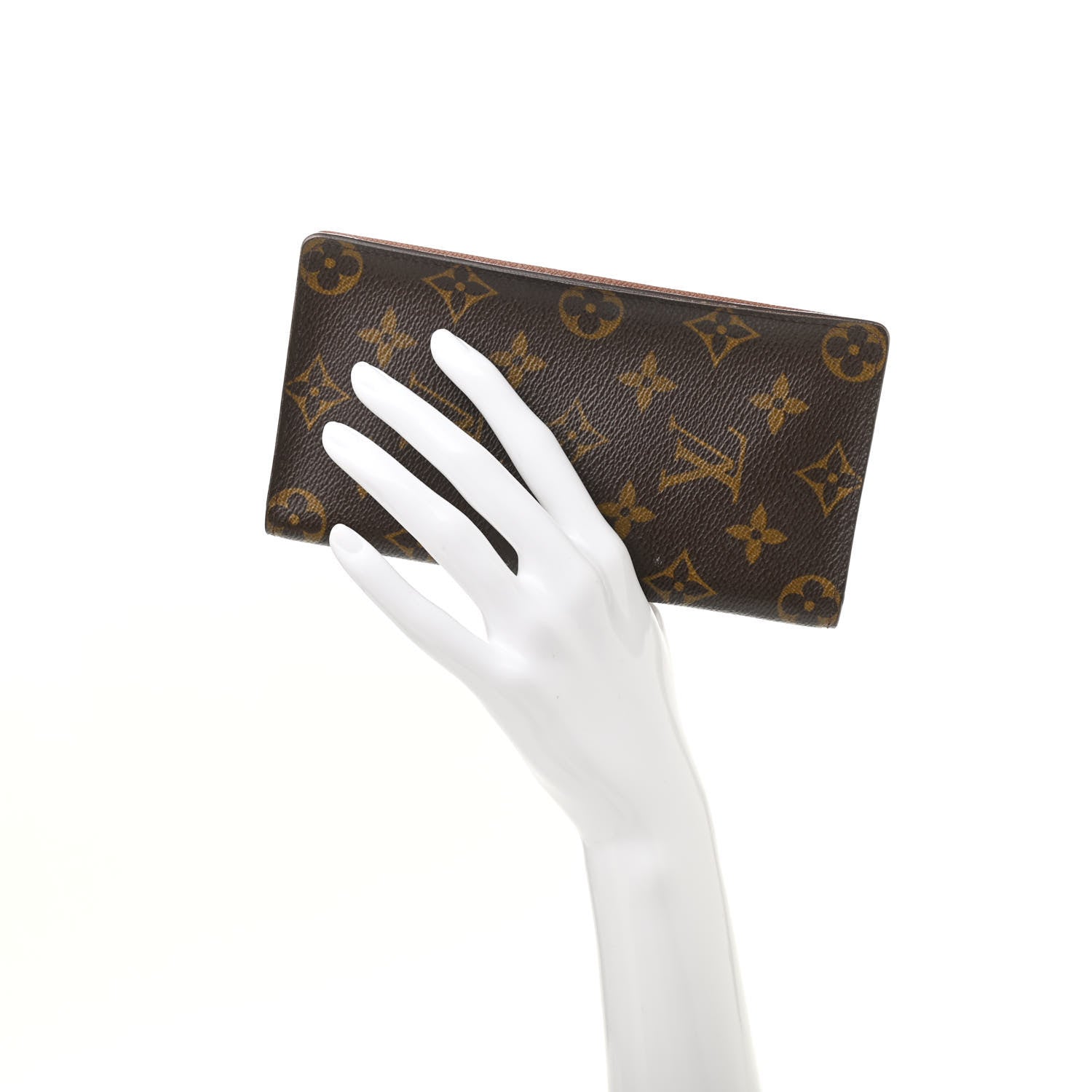 Louis Vuitton Monogram Checkbook Holder Case Wallet 2 of 7