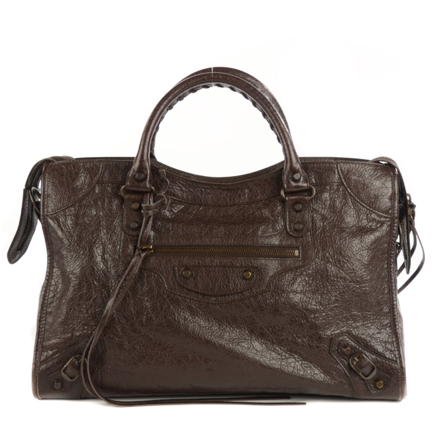 Balenciaga Agneau Classic Hardware City Charbon 1 of 8