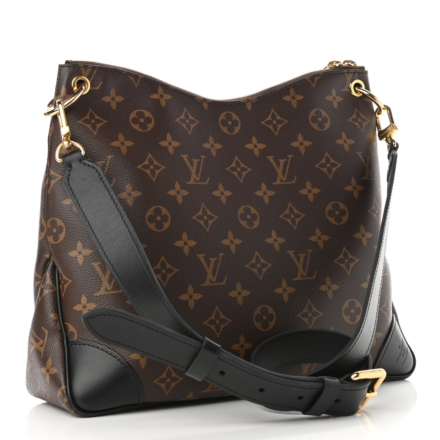 Louis Vuitton Monogram Odeon MM Black 5 of 17