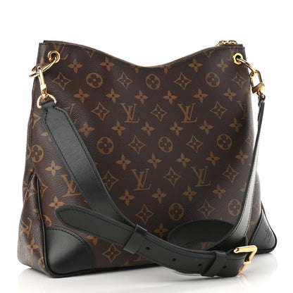 Louis Vuitton Monogram Odeon MM Black 5 of 17