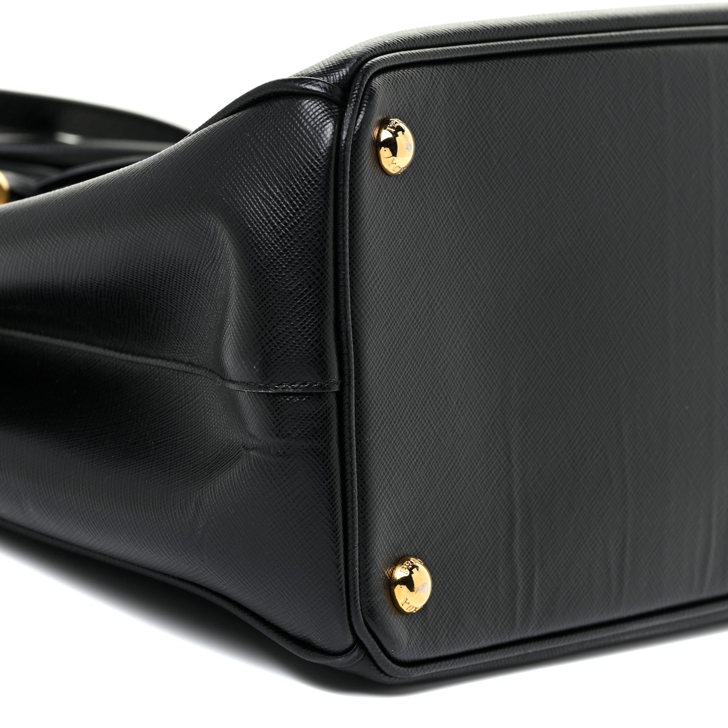 Prada Saffiano Medium Galleria Double Zip Tote Black 8 of 15