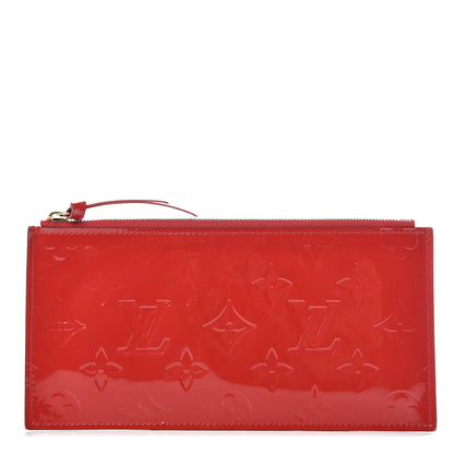 Louis Vuitton Vernis Felicie Chain Wallet Zippered Insert Cherry 1 of 6