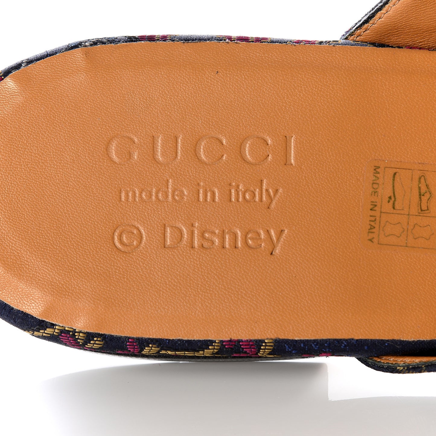 X DISNEY Jacquard Japanese Donald Duck Mens Princetown Slippers 13 Tide Multicolor Bordeaux