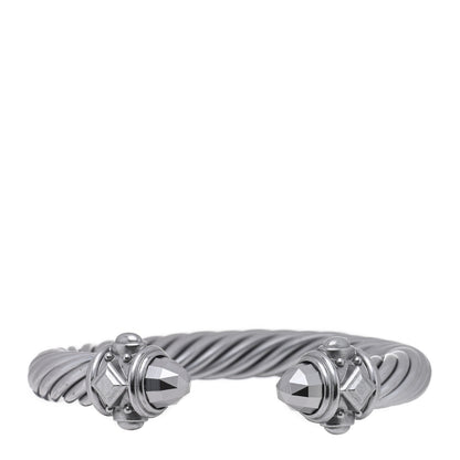 David Yurman Aluminum 10mm Cable Renaissance Bracelet Grey 1 of 4