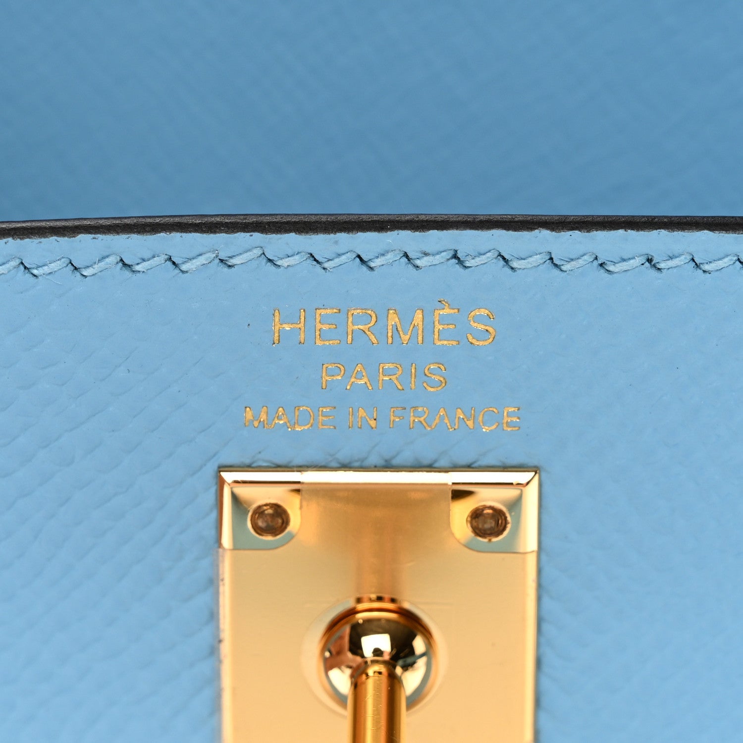 Hermes Epsom Kelly Sellier 25 Celeste 6 of 11