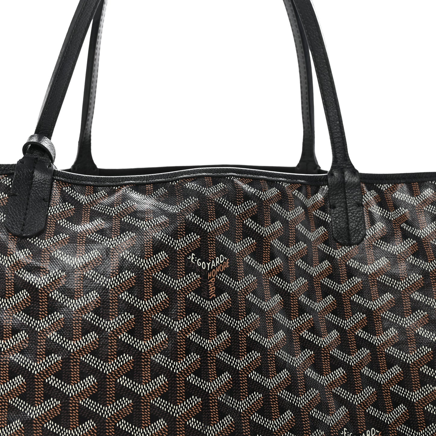 Goyardine Saint Louis GM Black Black