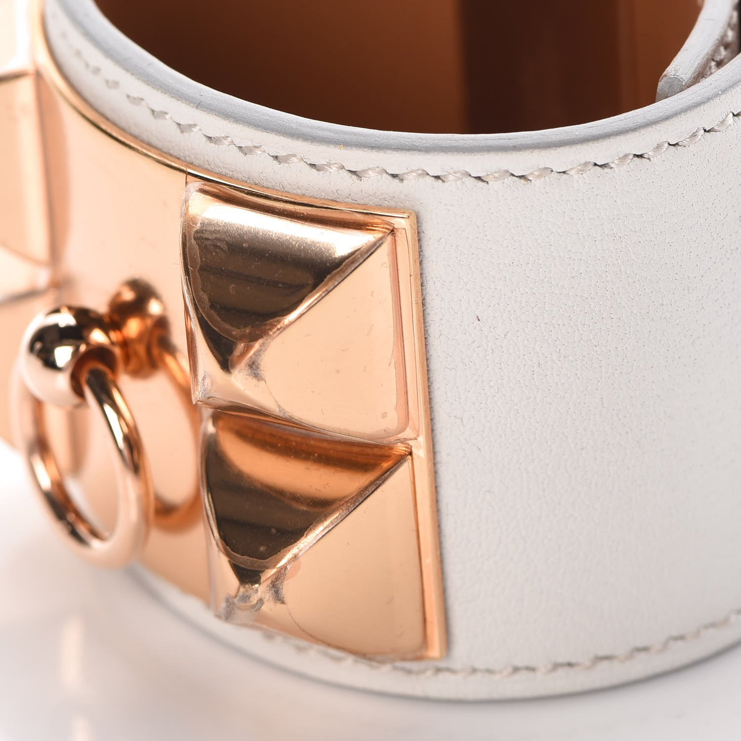 Hermes Swift Collier de Chien CDC Bracelet T1 Beton 4 of 7
