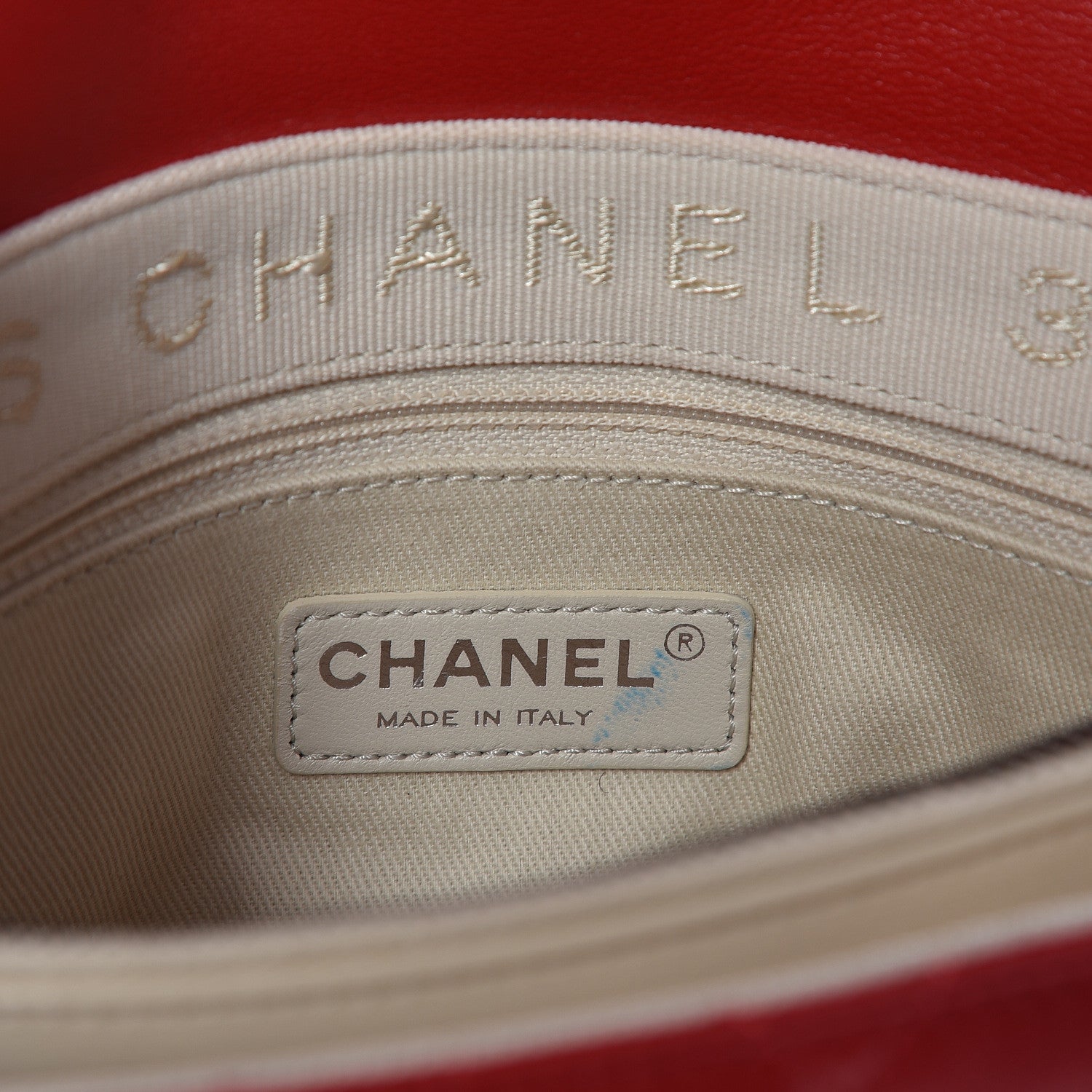 Chanel Shiny Lambskin Quilted Medium Burgundy Rocks Flap Red 7 of 9