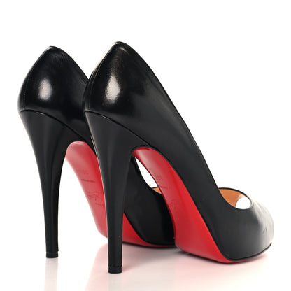 Christian Louboutin Kid Very Prive 120 Pumps 38.5 Black 5 of 10