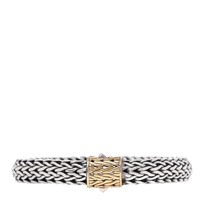 John Hardy Sterling Silver 18K Yellow Gold 10mm Classic Chain Bracelet 1 of 4