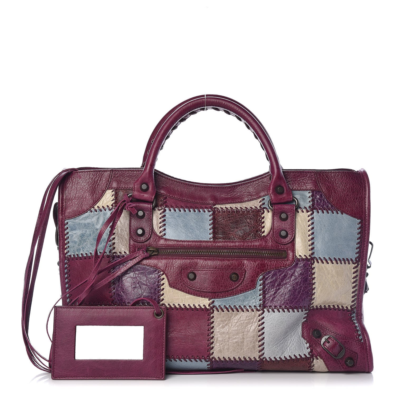 Balenciaga Agneau Patchwork City 457092 – FASHIONPHILE