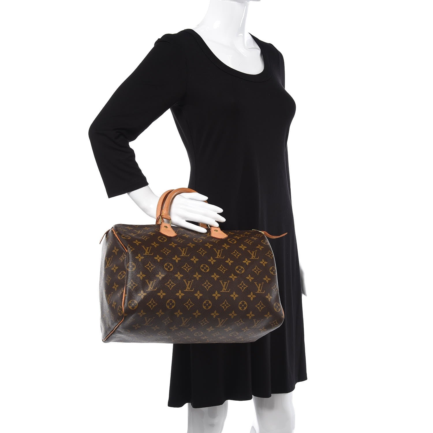 Louis Vuitton Monogram Speedy 35 2 of 9