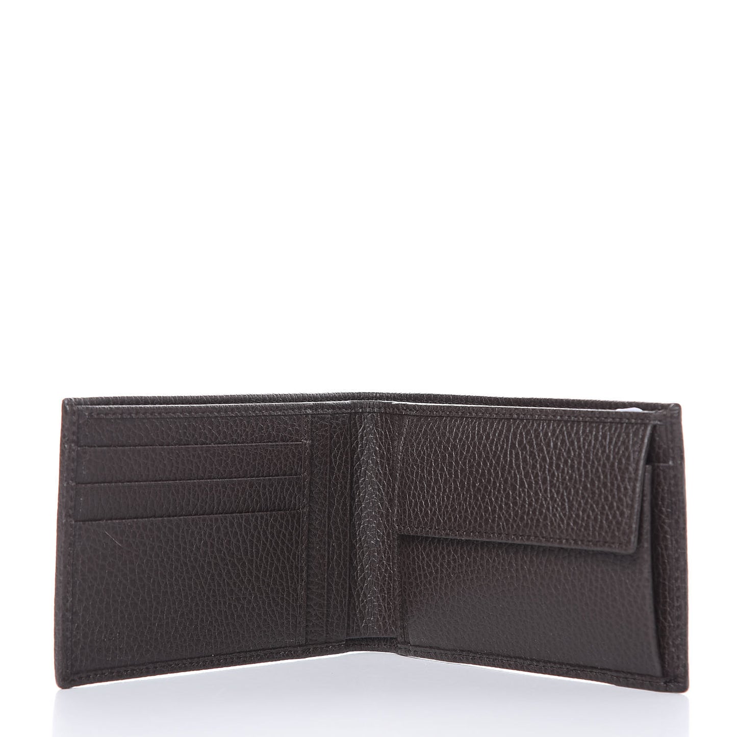 Monogram Bi-Fold Wallet Dark Brown