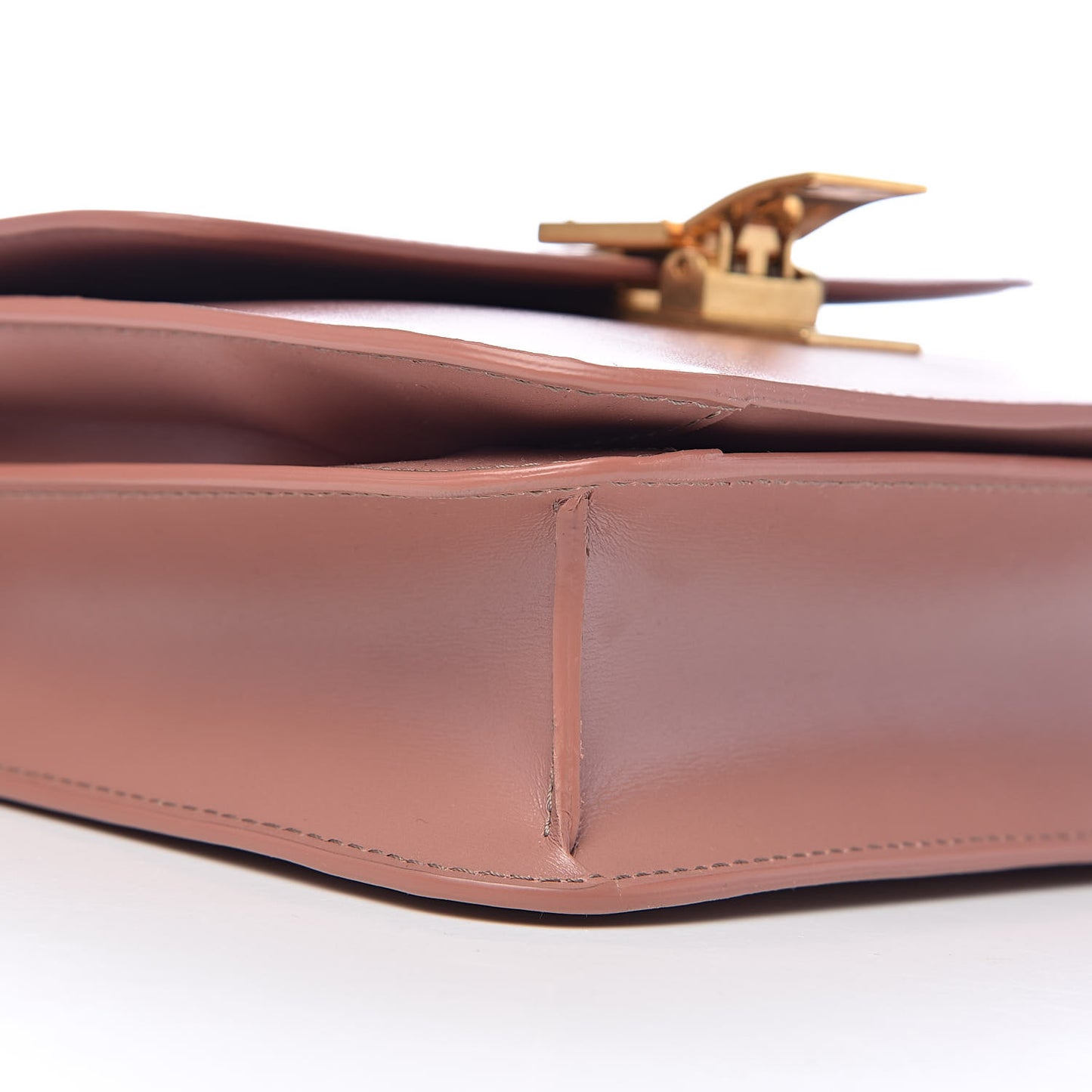 Box Calfskin Teen Classic Box Flap Bag Antique Rose