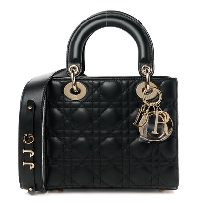 Christian Dior Lambskin Cannage Small My ABCDior Lady Dior Black 1 of 11
