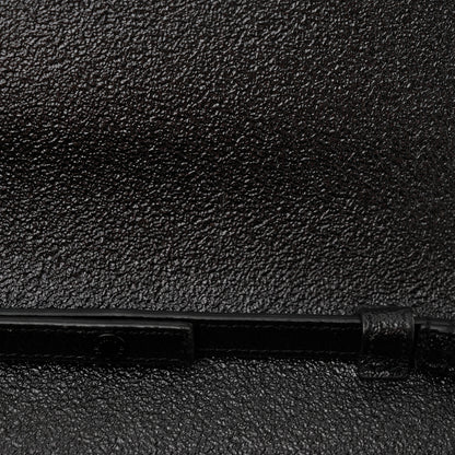 Saint Laurent Grain De Poudre Monogram Chain Wallet Black 11 of 13