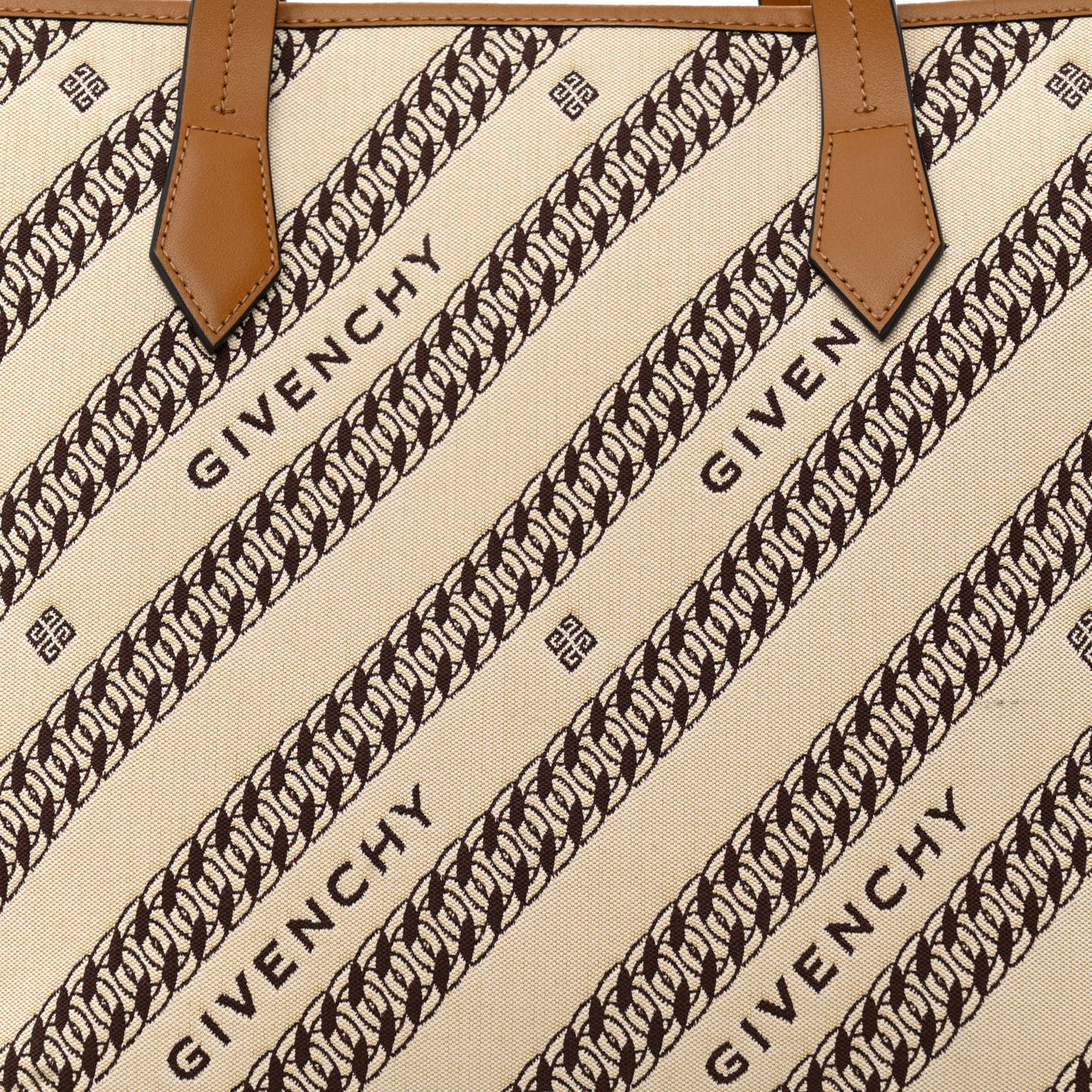 Canvas Bond Shopper Tote Beige