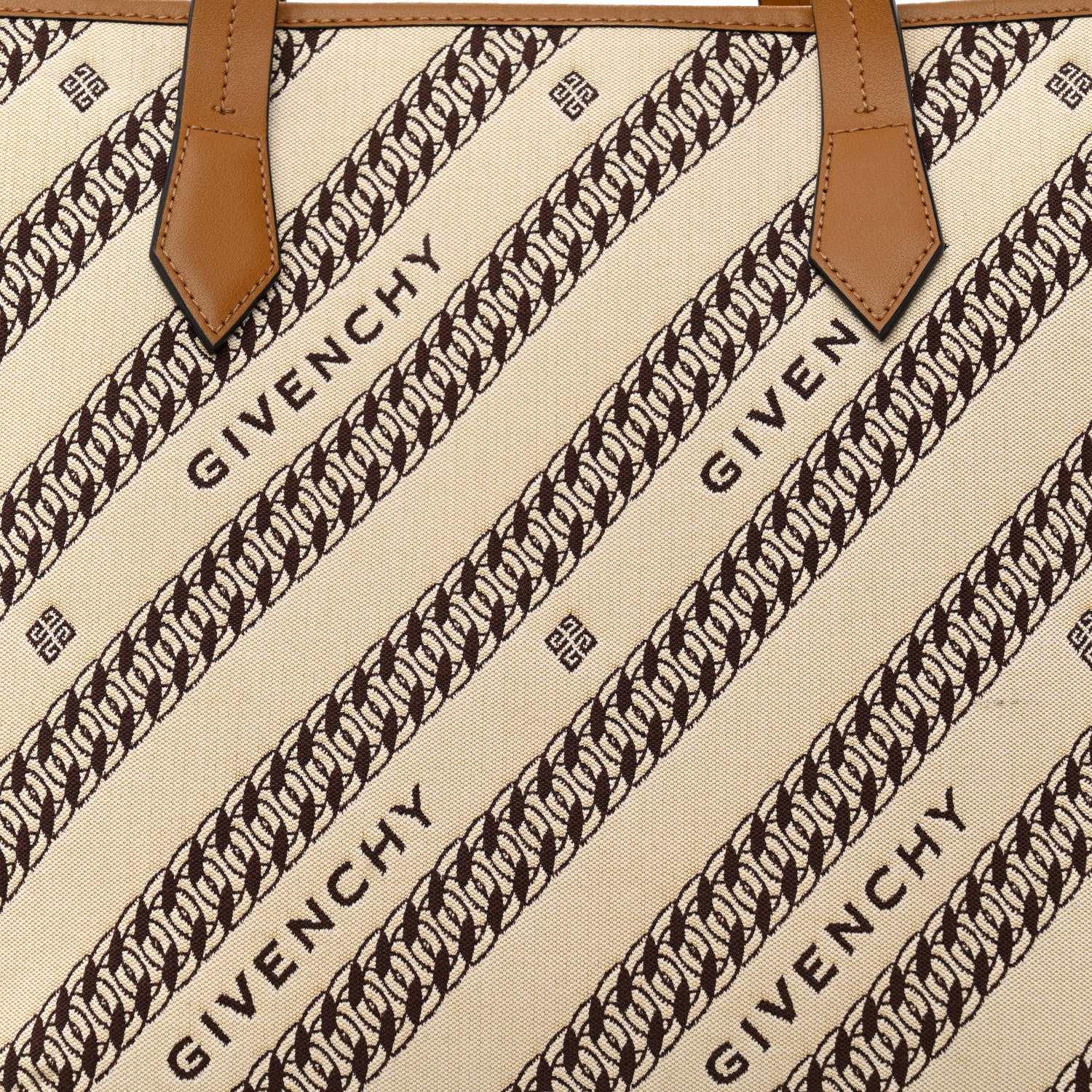 Givenchy Canvas Bond Shopper Tote Beige 8 of 11