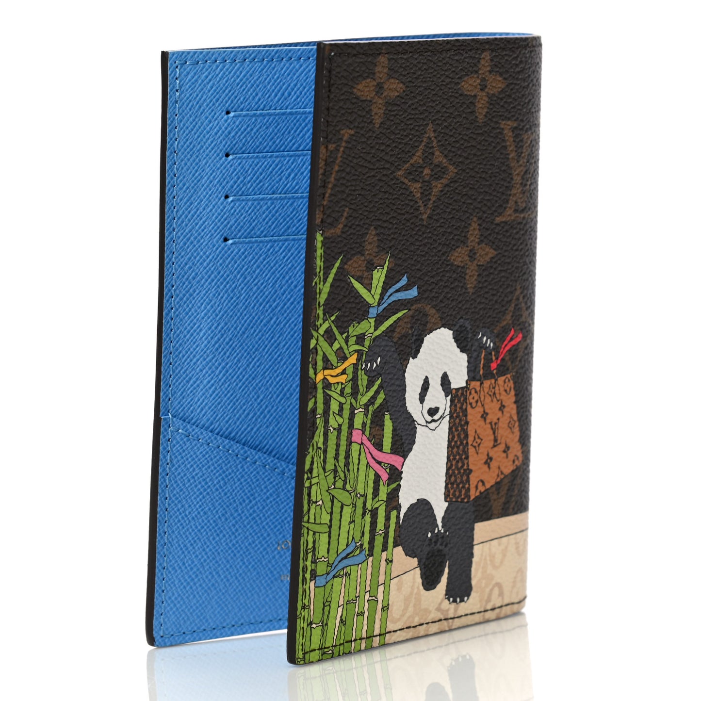 Monogram 2021 Christmas Animation China Passport Cover Myosotis Blue