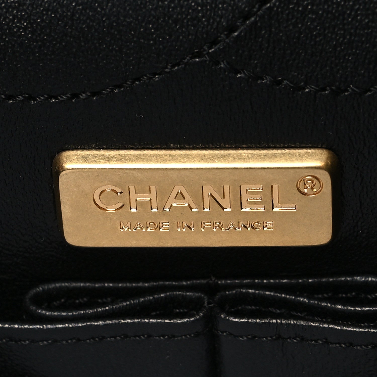 Chanel Aged Calfskin Lucky Charms 2.55 Reissue 225 Flap Black 6 of 10