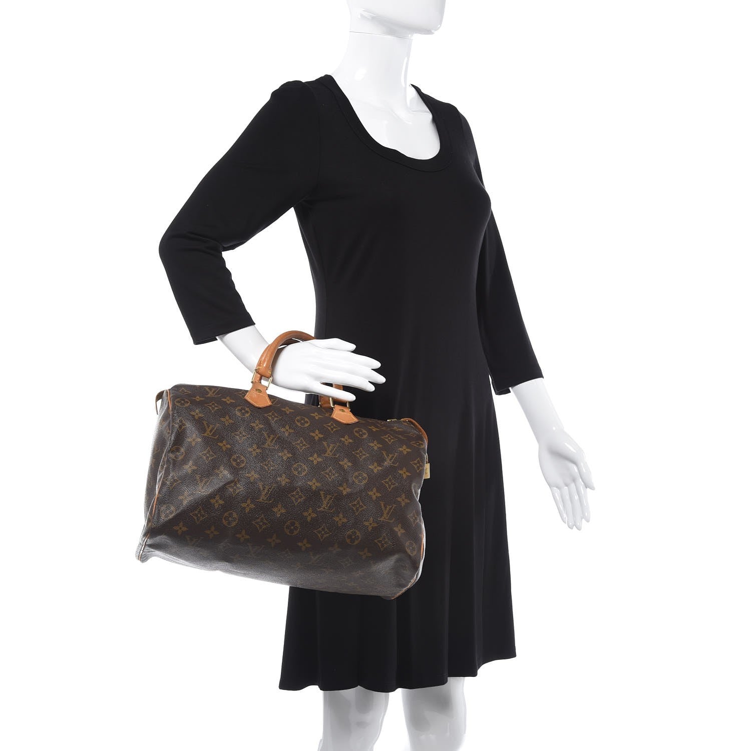 Louis Vuitton Monogram Speedy 35 2 of 14
