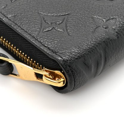 Louis Vuitton Empreinte Zippy Wallet Black 8 of 11